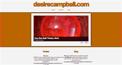 Desktop Screenshot of desirecampbell.com